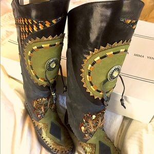 Boots women's vintage Mima Venezia 6